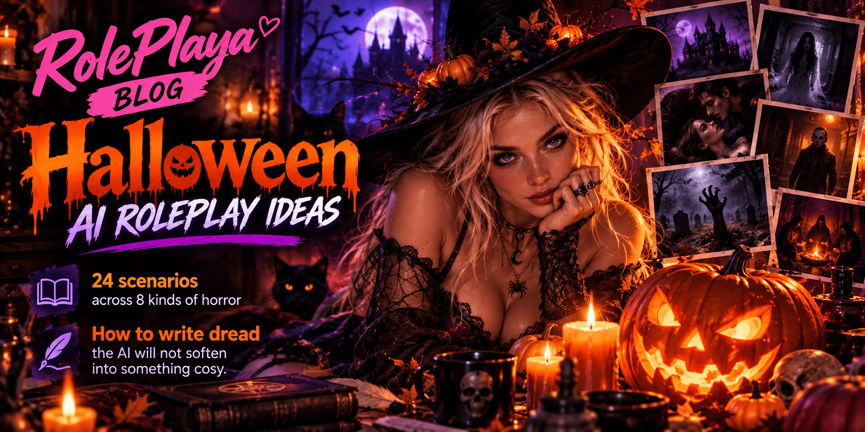 Halloween AI Roleplay Ideas That Actually Get Under Your Skin