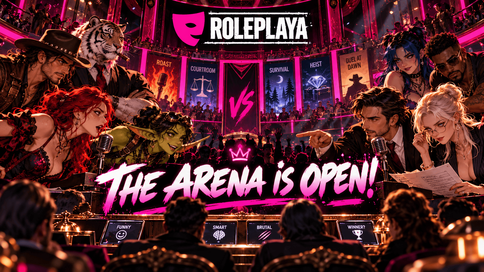 AI Character Battles: Inside the RolePlaya Arena